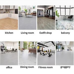 Autocollant <span class=keywords><strong>de</strong></span> sol en vinyle <span class=keywords><strong>de</strong></span> luxe imperméable LVT Auto-adhésif Dos sec Carrelage <span class=keywords><strong>de</strong></span> sol en vinyle <span class=keywords><strong>PVC</strong></span> - Product Image 4