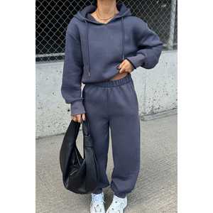 Conjunto Deportivo de Nylon Antracita, Cortavientos y Transpirable, Chaqueta con Capucha de Lujo Personalizada, Talla Grande, Logotipo Bordado, Sólido, Cómodo para Invierno - Product Image 4