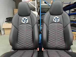 Funda de Asiento de Coche de Cuero Completa TH, Duradera y Cómoda, Compatible con BYD/TOYOTA/FORD/LEXUS/<span class=keywords><strong>MAZDA</strong></span>/AUDI - Product Image 3