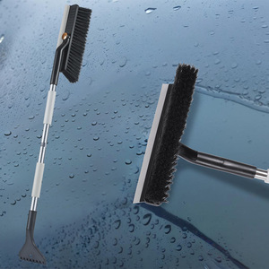 Multi Functional <b>Car</b> Snow Brush 3 In 1 Ice <b>Scraper</b> Winter De Icing Tool For Vehicle Snow Removal - Product Image 4