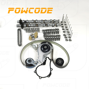 Kit de <span class=keywords><strong>pompe</strong></span> à <span class=keywords><strong>eau</strong></span>, arbre à cames et courroie de distribution pour moteur <span class=keywords><strong>diesel</strong></span> POWCODE DV6 16V 9400829889 9645717480 0801Z9 pour Citroën C4 Peugeot 1.6 - Product Image 2