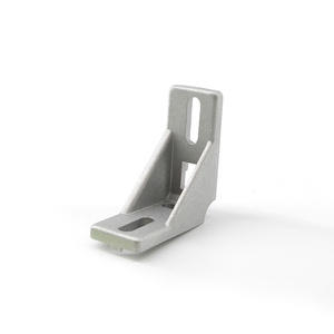 1006中国制造商27*60 3060B- 6 <span class=keywords><strong>2</strong></span>面4孔三角形铝型材角支架3030 3060 6060 - Product Image 1