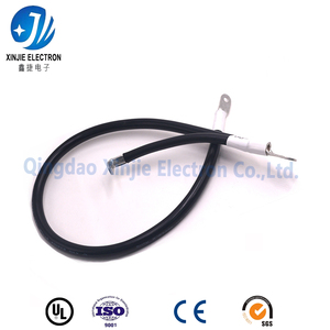 Özel Kırmızı/Siyah Yüksek Akımlı DC Akü Kablo Seti - Güneş Enerjisi, Karavan, Otomotiv ve Enerji Depolama Sistemleri için Kalaylı Bakır Teller - Product Image 3