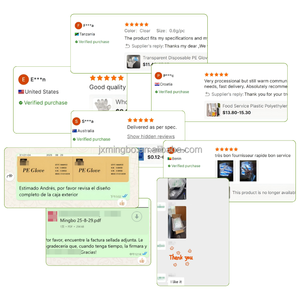 Gants jetables en PE flexibles et imperméables en gros pour l'entretien ménager et le nettoyage général - Product Image 6