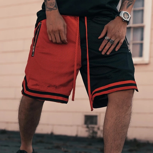 Nuevos pantalones cortos de gimnasio para hombre, correr, trotar, deportes, Fitness, culturismo, pantalones de chándal, entrenamiento masculino, marca, pantalón corto hasta la rodilla - Product Image 1