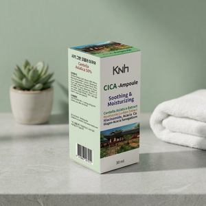 [KandH] KNH Cica Green Formula Aqua Ampoule con Niacinamida para el Rostro - Hidratación Mineral con Agua de Mar Profunda y Calmante para Imperfecciones - Product Image 2