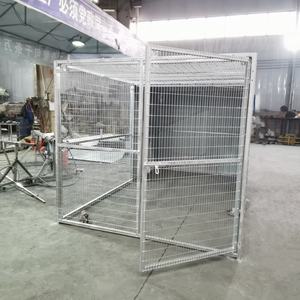 Chenil pour chiens en treillis soudé en fil de fer galvanisé Grand abri pour chiens avec panneau étanche Enclos pour chiens - Product Image 2