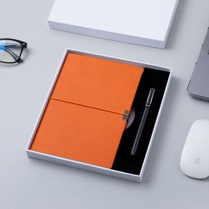 Coffret Cadeau Carnet Rigide A5 – Journal d'Affaires en Gros – Personnalisation Logo – Coffret Cadeau d'Entreprise de Luxe Promotionnel - Product Image 4