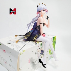 Genshined Impact <span class=keywords><strong>Ayaka</strong></span> Kamisato Ramen Topper figura Anime modelo sentado Pose escritorio prensa regalo en caja - Product Image 5