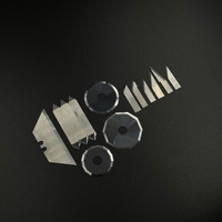 Lames de coupe mécaniques multi-tailles HWR, capables de couper une variété de matériaux.