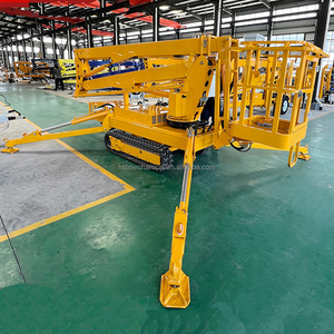 Plateforme élévatrice araignée électrique de 30 m pour l'entretien des toits et des murs - Product Image 1