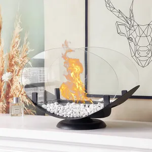 Classic High Quality Portable Ethanol Fireplace Tabletop Fireplace Tabletop Fire Pit Alcohol Bioethanol Fireplace