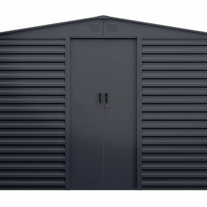 <span class=keywords><strong>Caseta</strong></span> de jardín metálica 300x300x200cm <span class=keywords><strong>Antracita</strong></span> - Product Image 2