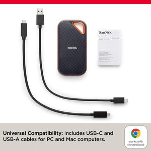 Sandisk Extreme Pro Portable Ssd 2 Tb <b>Usb</b>-C Water Dust Resistant External Storage - Product Image 4
