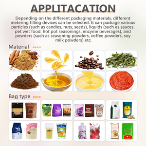 Automatic Weighing Filling <b>Machine</b> for Premade Doypacks | Vertical Form Fill Seal <b>Machine</b> for Spices, Protein Powder, Seasonings - Product Image 2