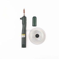 Câble à fibre optique transparent 0,9 mm F806-ICGG-03 à finition lisse invisible, kit pistolet à colle, adhésif, compatible GPRS, FTTH/FTTR