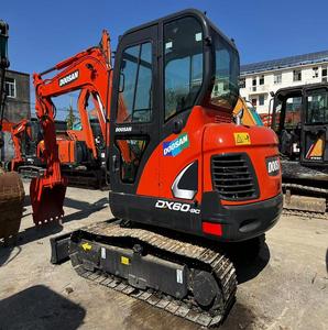 Excavatrice utilisée par bonne représentation Doosan DX60-9C 6 tonnes Japon de marque nouvelle arrivée basses heures avec du CE et l'EPA à vendre - Product Image 3