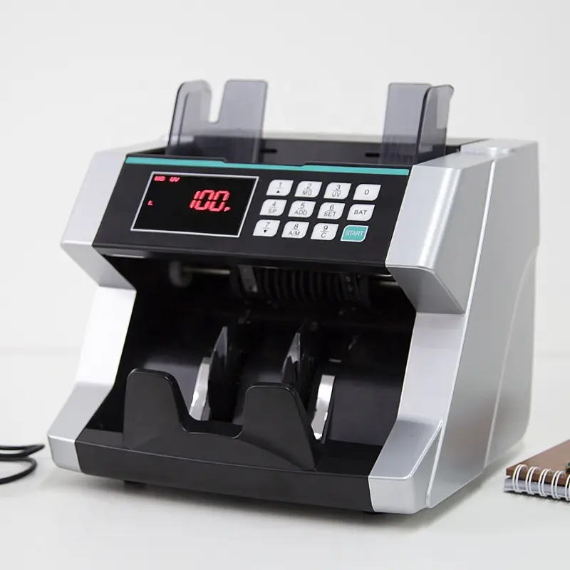 एलडी-7340 बिल कैश काउंटर बिल गिनती मशीन नकली मनी डिटेक्टर यूवी/एमजी लूजिंग नोट गिनती मशीन