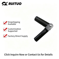 Fourniture directe usine – Équipement de musculation en acier à trou unique, style canon, personnalisé, pour usage commercial et domestique, modèle féminin