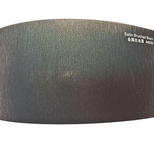 <span class=keywords><strong>Wrapmaster</strong></span> 1.52*17ม. ฟิล์มไวนิลเคลือบเงาโลหะสีดำป้องกันสีรถยนต์ - Product Image 1