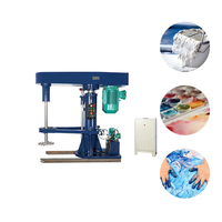 Mezcladora Dispersora Automática de Alta Velocidad FARFLY con Motor para Pigmentos, Tintas, Pinturas, Recubrimientos y Productos Químicos, 22kW, Capacidad de 500L