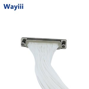 Wayiii J30J-66TJL Micro-D Receptacle 66 Pin Wire Leads MIL-DTL-83513 Equivalent Microminiature Rectangular Connector China - Product Image 4