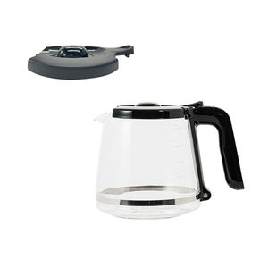 Recipiente de Repuesto Transparente de 12 Tazas y 1800 ml con Tapa para <span class=keywords><strong>Oster</strong></span>/Mr. <span class=keywords><strong>Cafetera</strong></span> de <span class=keywords><strong>Goteo</strong></span>, Jarra de Café de Borosilicato - Product Image 4