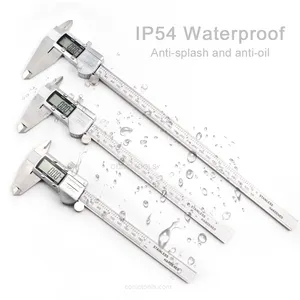 IP54 Waterproof Vernier Caliper Industrial Grade Metal Housing Digital Pocket Slide Digital Caliper
