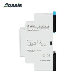 Relais de protection contre les défaillances de phase et les asymétries de phase à 40 %, à séquence de phase fixe, 380 V CA + neutre, AFKV-03N FKV03N, à <span class=keywords><strong>prix</strong></span> abordable - Product Image 5