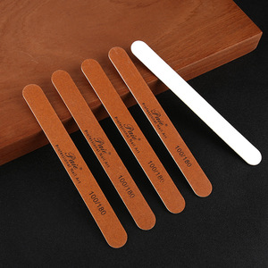 Bande abrasive pour nail art, grain 100/180, lime à ongles professionnelle pour la manucure, le façonnage et le polissage - Product Image 2