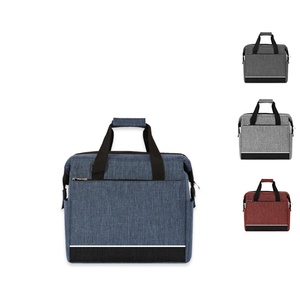 Sac isotherme pour déjeuner de grande capacité 15L, logo personnalisé, sac de pique-nique imperméable avec motif de lettres pour femmes et enfants - Product Image 1