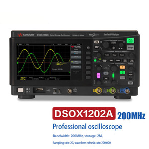 DSOX1202A Keysight ออสซิลโลสโคป200MHz พร้อม2ช่องสัญญาณแบบอะนาล็อก - Product Image 4