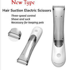Cortapelos para perros recargable de precisión al por mayor, silencioso, con aspiración, herramienta de aseo para orejas, ojos y patas, hecho de plástico duradero - Product Image 3
