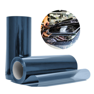 Car Film UV Photochromic LED Lamp TPU Film 30cm*15M Durable Car <strong>Tail</strong> <strong>Light</strong> <strong>Tint</strong> in White Black Car Films Made From TPH Material - Product Image 3