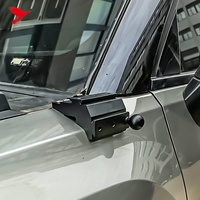 Support de fixation pour éclairage de fossée pour Chery Jetour T2 Traveller, support de LED pour montant A, charnière de capot, aluminium, accessoires de voiture tout-terrain 4x4