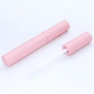 10米自有品牌哑光粉色空塑料睫毛膏瓶眼线管唇膏管/容器/瓶