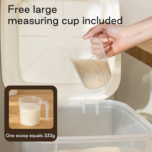 Anya Hộp đựng gạo kín khí nhà bếp 25kg hộp đựng mì chống côn trùng chống bụi chống ẩm có nắp nhựa - Product Image 4