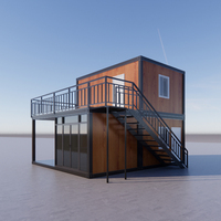 Maison préfabriquée en conteneur à bas prix 10 pieds 20 pieds 30 pieds 40 pieds unités de maison préfabriquées de luxe à vendre en afrique du sud tunisie