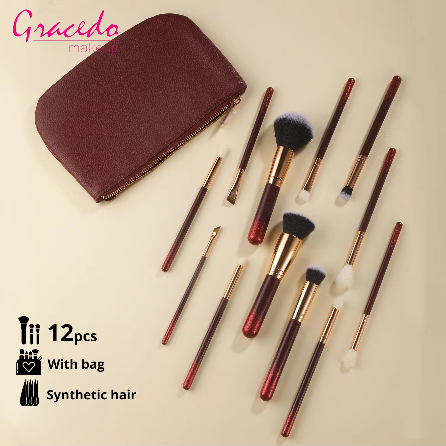 Rouge progressif 12pcs