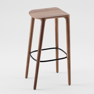 Tabouret de <span class=keywords><strong>bar</strong></span> commercial moderne et élégant, design rembourré durable, structure en <span class=keywords><strong>bois</strong></span>, <span class=keywords><strong>chaise</strong></span> haute pour cuisine, salon, hôtel, extérieur - Product Image 4