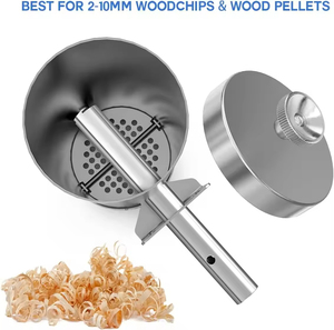 Barbecue portable en aluminium Huyo, générateur de fumée à granulés de bois pour l'extérieur, avec couvercle et pompe à air - Product Image 4