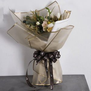 ورق تغليف زهري مواد فنية لتعبئة الزهور شريط بيع بالجملة ورق تغليف زهور ملون - Product Image 2