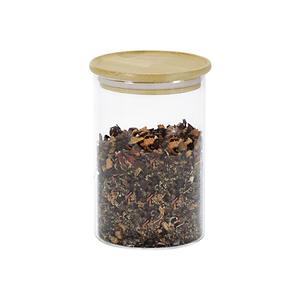 <b>Storage</b> Jar With Bamboo Lid 3 Pack Spice <b>Container</b> For <b>Kitchen</b> Organization - Product Image 1