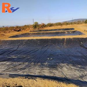 Geomembrana Rinforzata e Saldabile in HDPE LDPE LLDPE da 1,0 mm per Rivestimento di Stagni per Lavori di Conservazione Idrica in Africa - Product Image 2