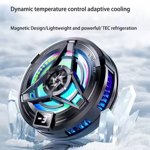 Venta al por mayor: Nuevo enfriador magnético portátil con batería para teléfonos móviles y consolas de videojuegos, con una velocidad de ventilación, para uso en cama y exteriores. - Product Image 5