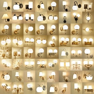 LED <b>Wall</b> Lamp AC85-265V Warm White Bed Room Bedside Living Room Interior <b>Wall</b> Lamp Gold Black Indoor <b>Wall</b> <b>Light</b> - Product Image 1