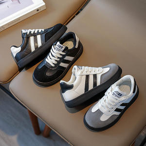 韓国語版男の子と女の子のためのカジュアルなジョーカースニーカー大きな子供のレースアップシューズ秋23卸売 - Product Image 2