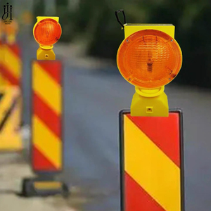 Cônes de signalisation routière solaires avec lampe LED clignotante, <span class=keywords><strong>feux</strong></span> de circulation pour la prudence et la sensibilité routière - Product Image 5