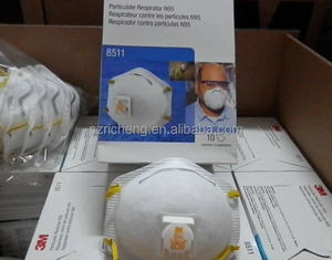 Respirador de Partículas 3M Cool Flow Valve 8511 Ajuda a Oferecer Proteção e Conforto - Product Image 4