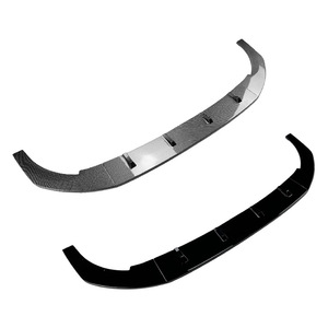 Amp-Z Front Bumper <b>Lip</b> <b>Splitter</b> For Volkswagen Golf Mk8 Gti Cs R 2020-24 Carbon Fiber Texture Matte Finish - Product Image 2